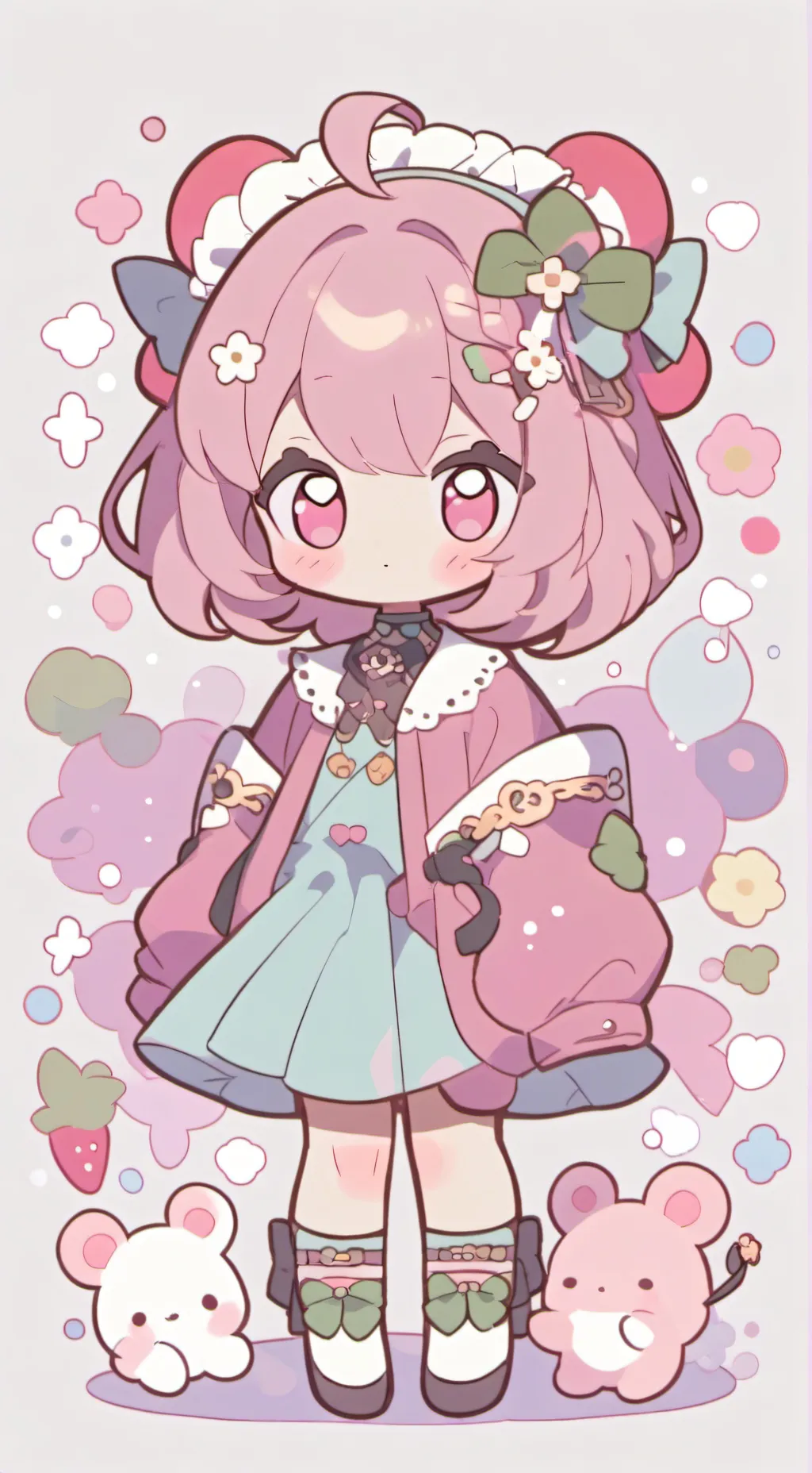 ai character: Bebezinha  background