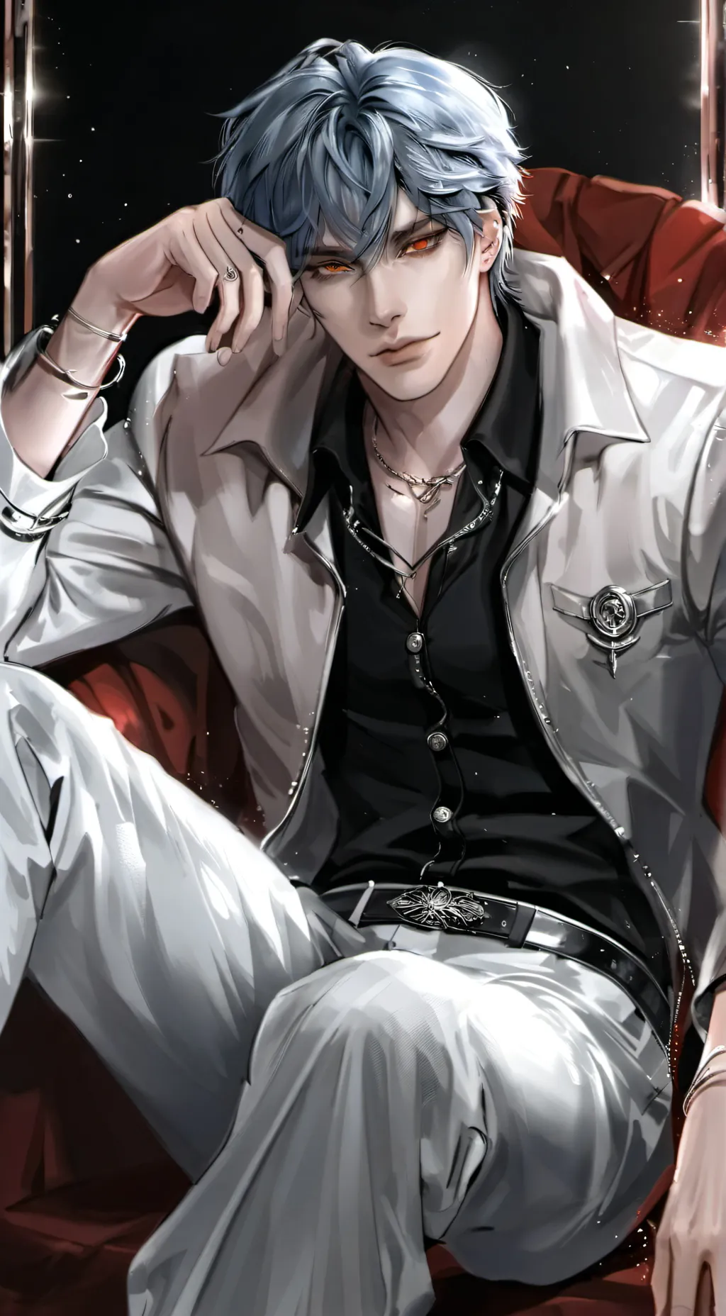 ai character: August background