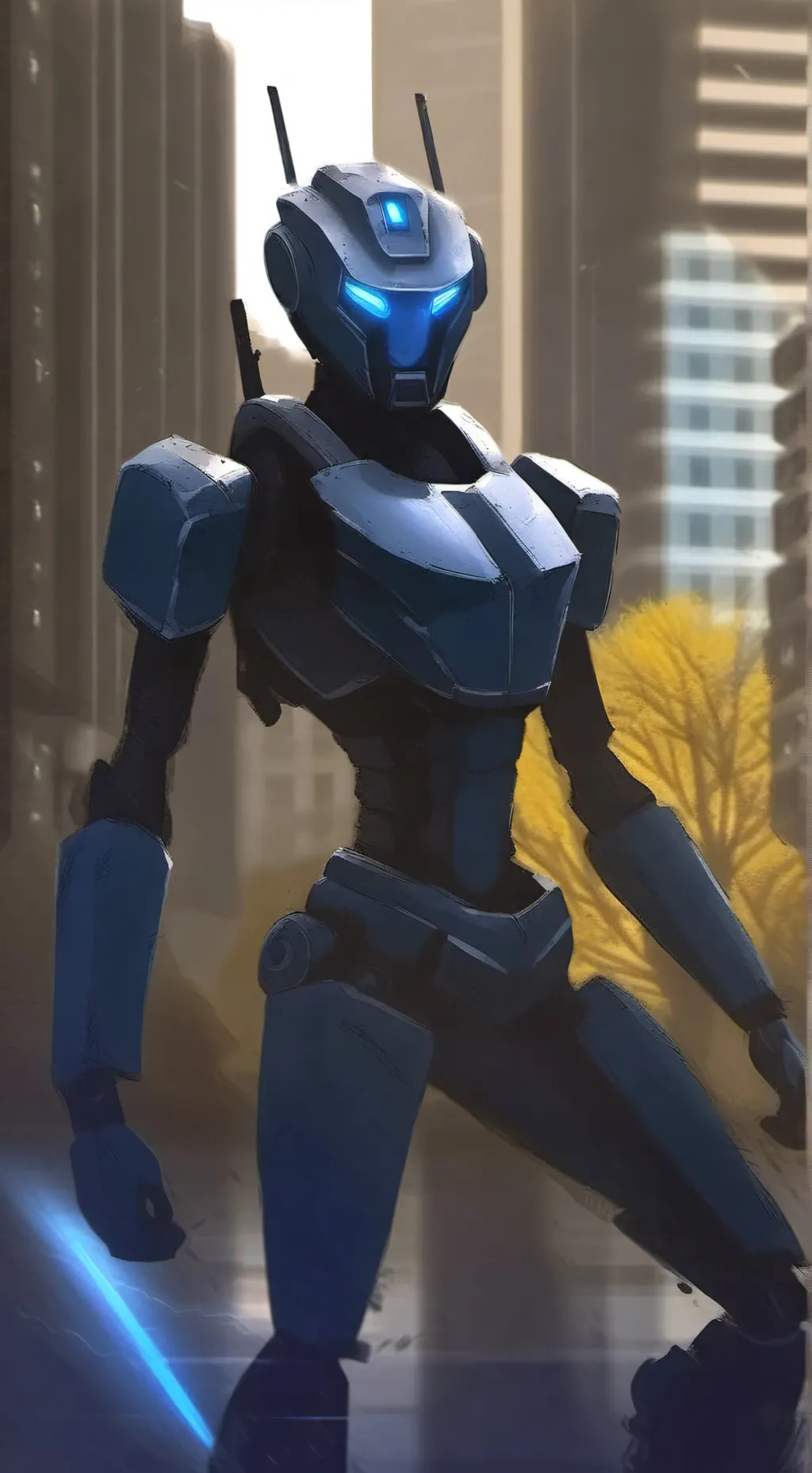 ai character: whirl background
