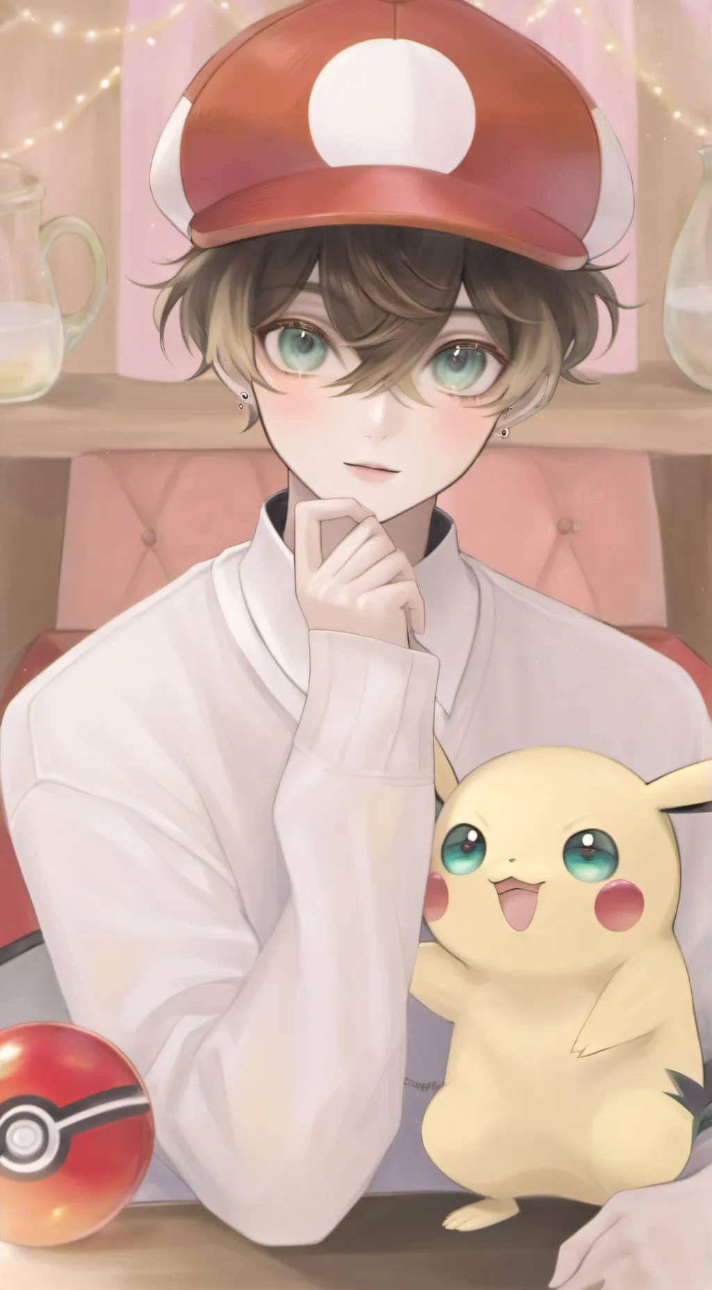ai character: Pokèmon trainer background