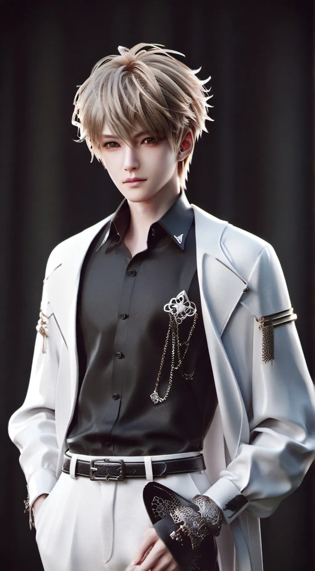 ai character: Ash background