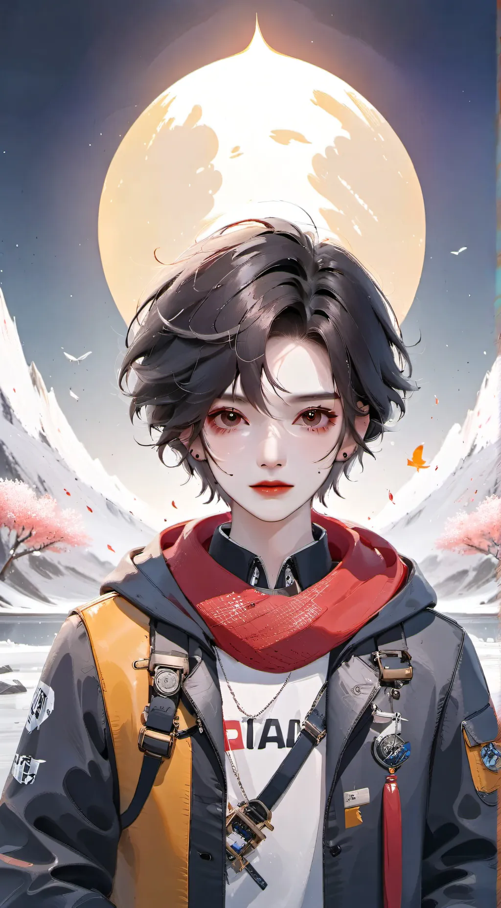 ai character: 💗niel💝 background