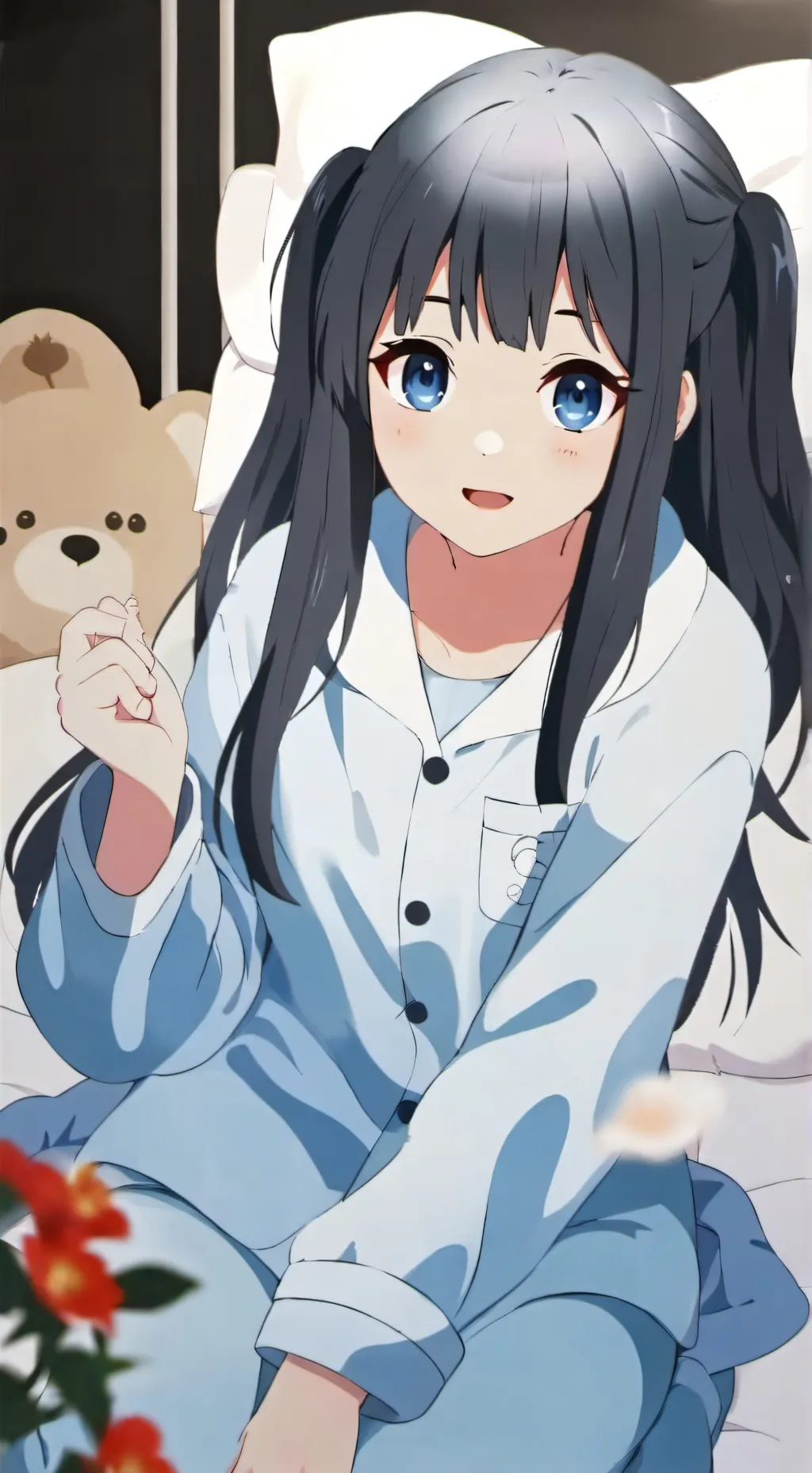 ai character: Zoey background