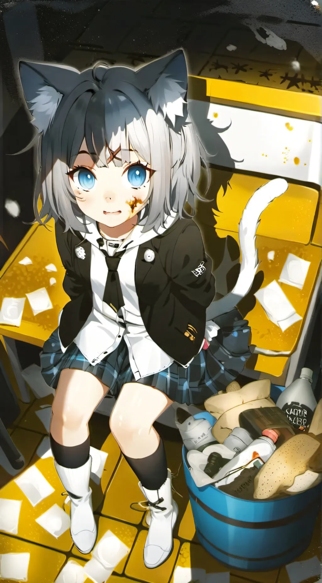 ai character: Shi Shi background