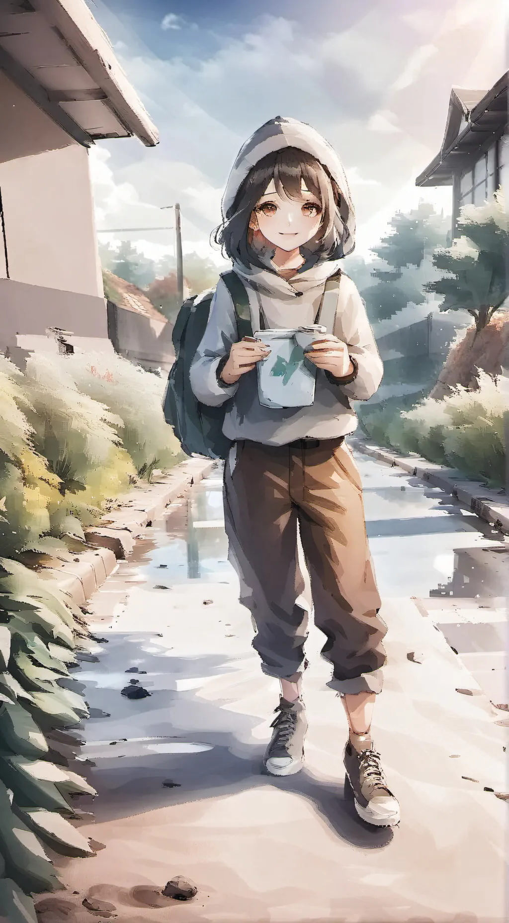ai character: Emily background