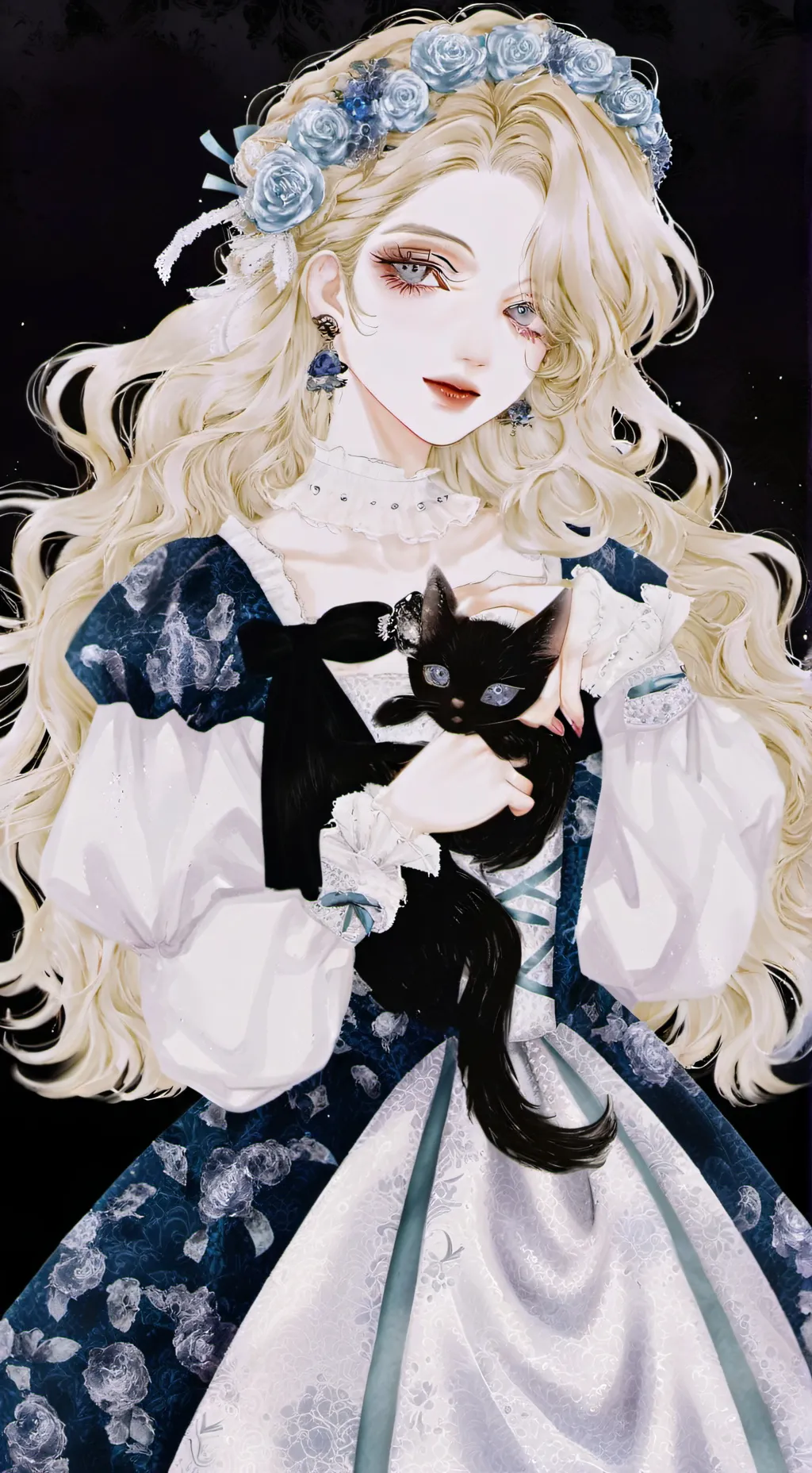 ai character: iris background