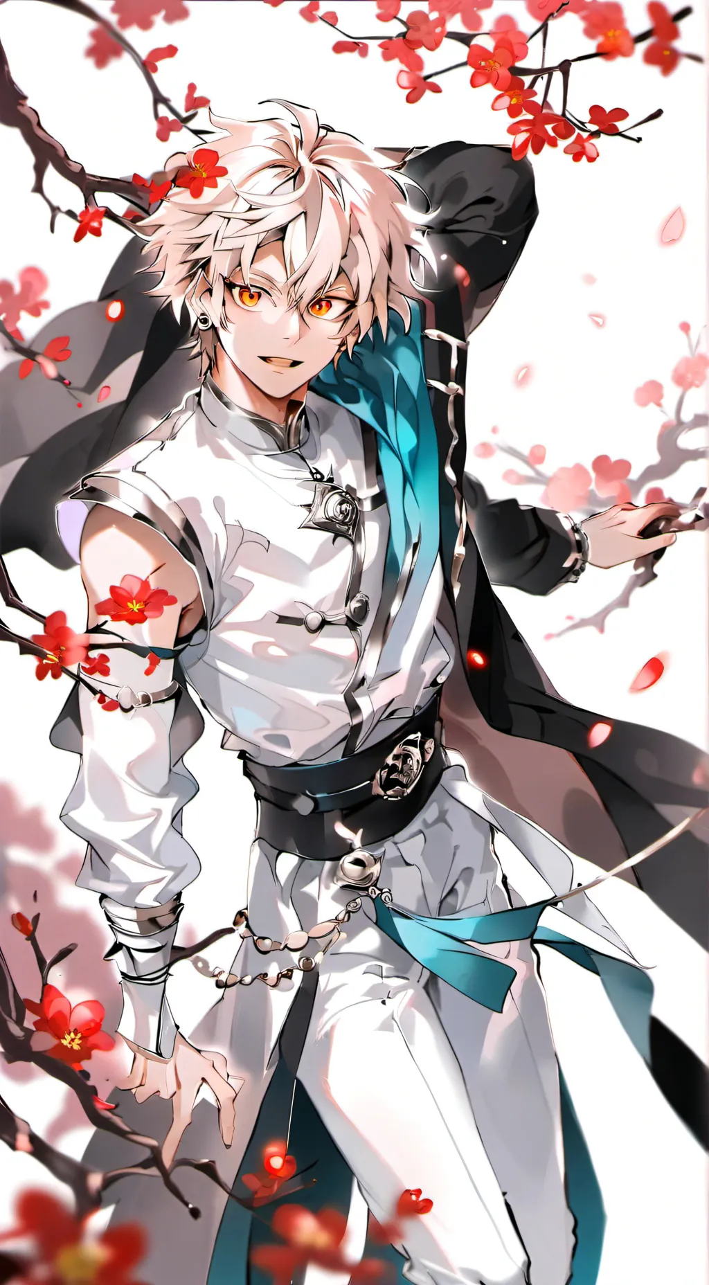 ai character: Katsuki Bakugo  background