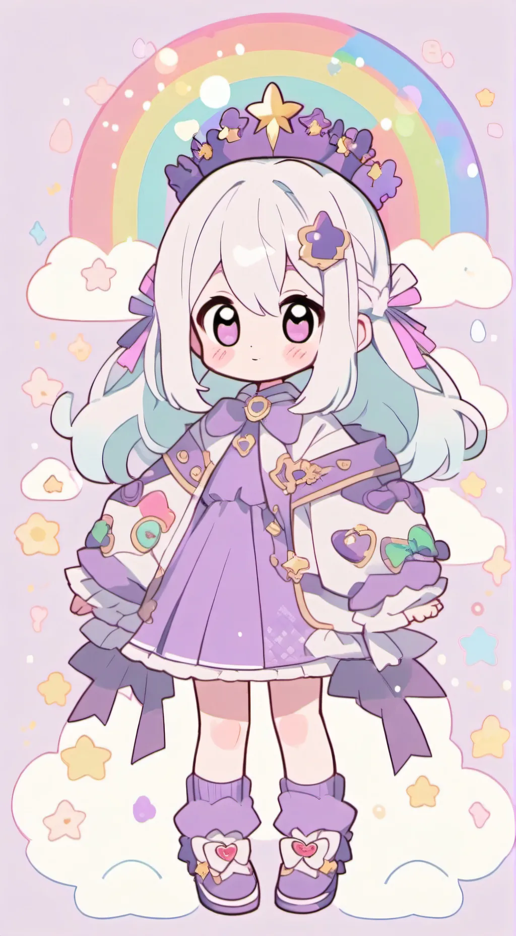 ai character: Royal Family+Mha background