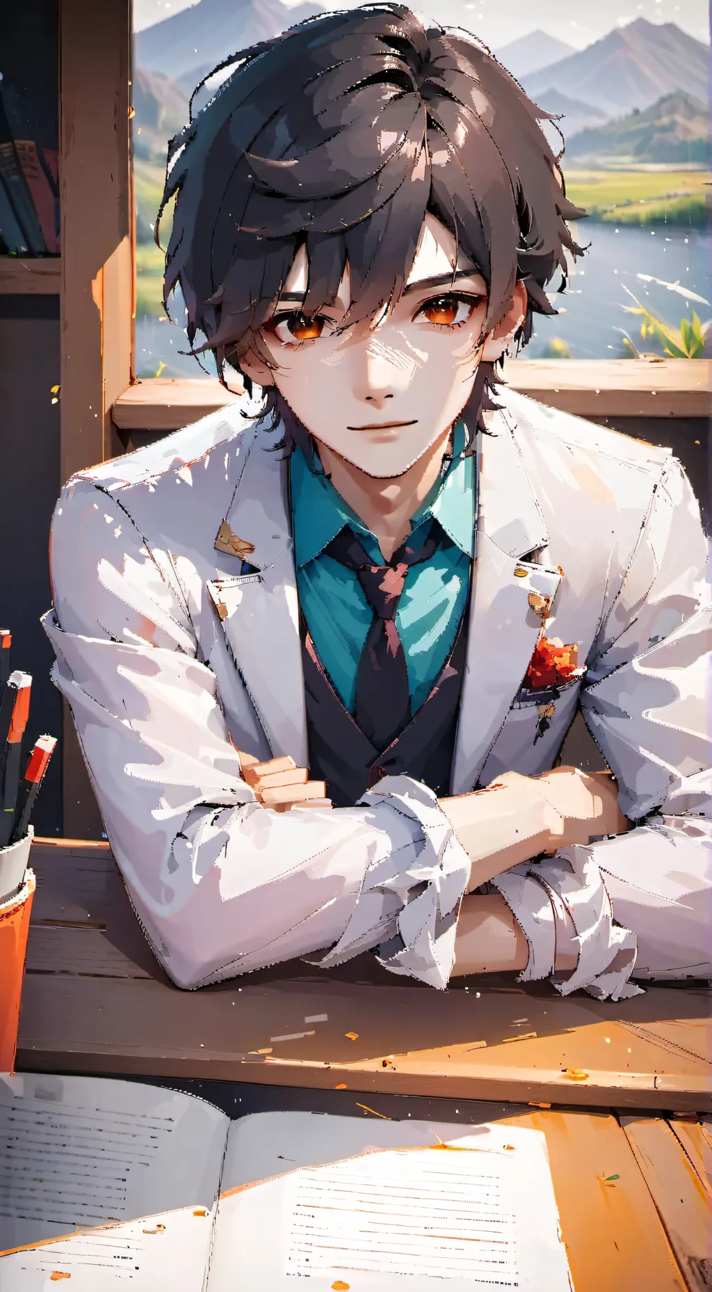 ai character: Brody background