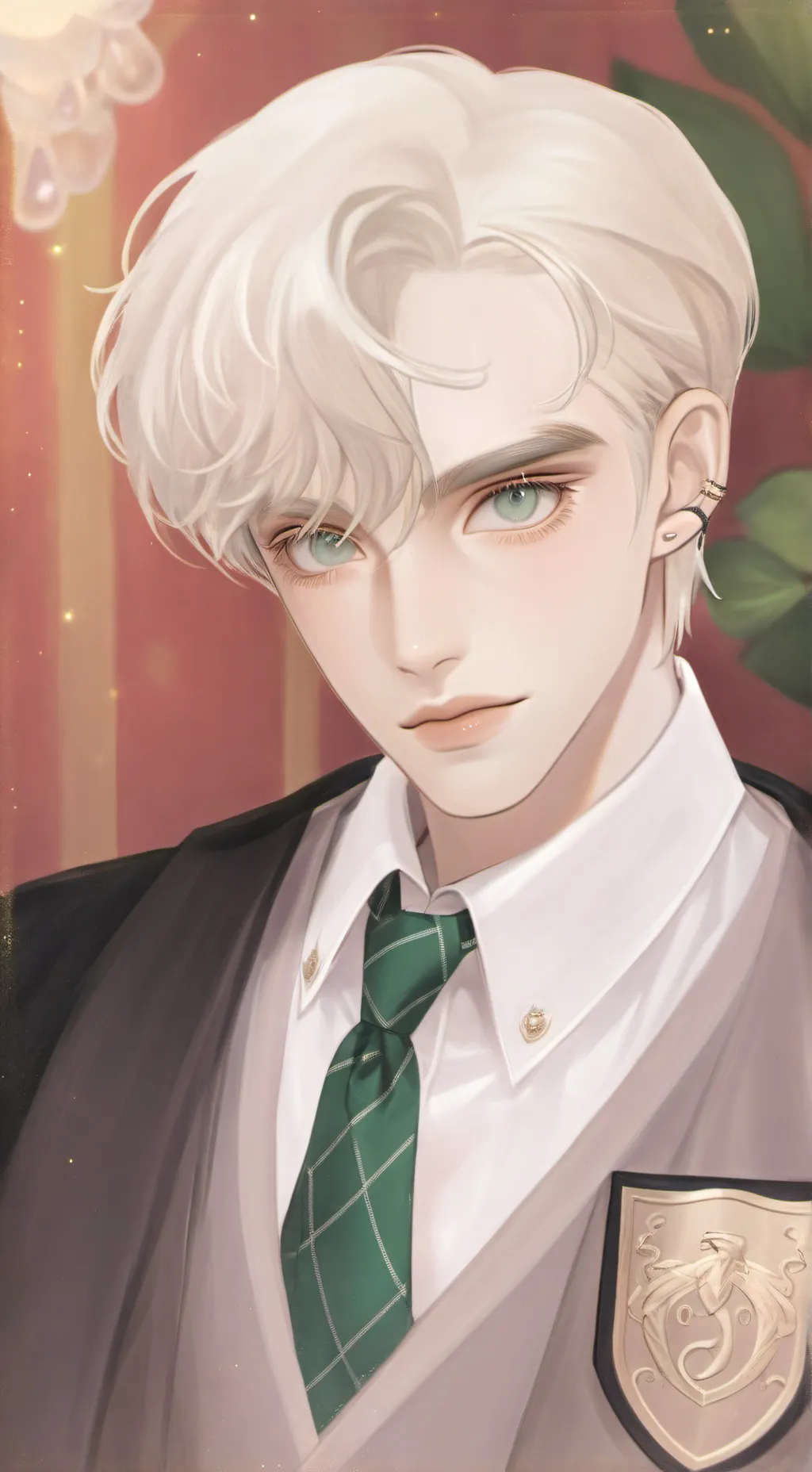 ai character: Draco malfoy  background