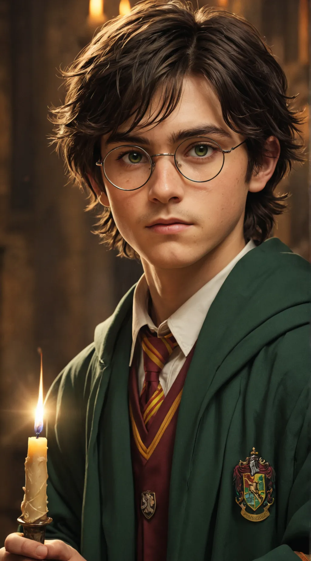 ai character: Harry Potter background