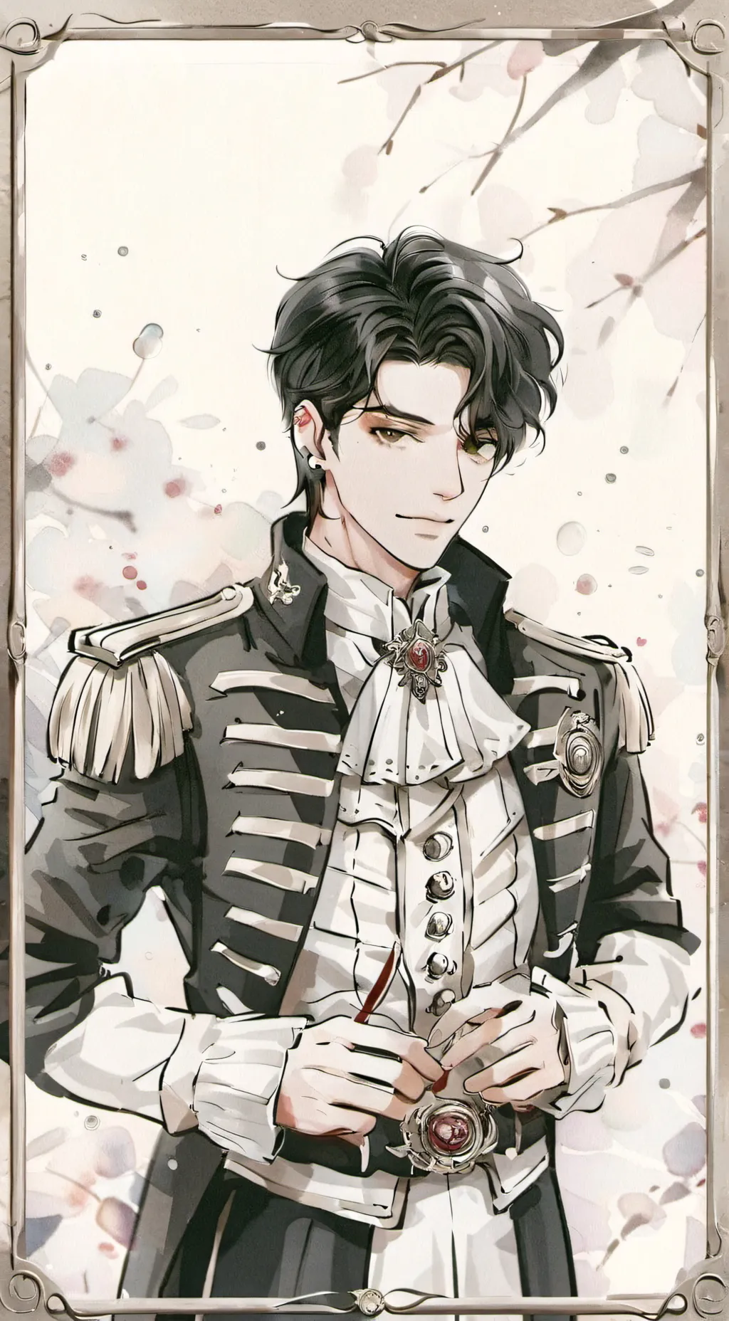ai character: Prince charming background