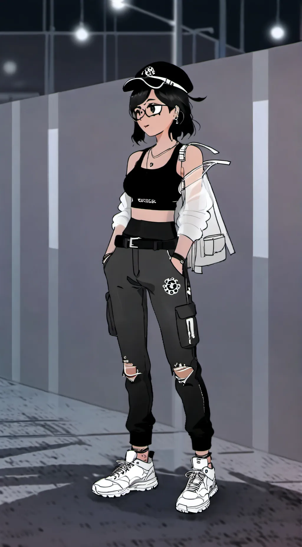 ai character: Arianna  background