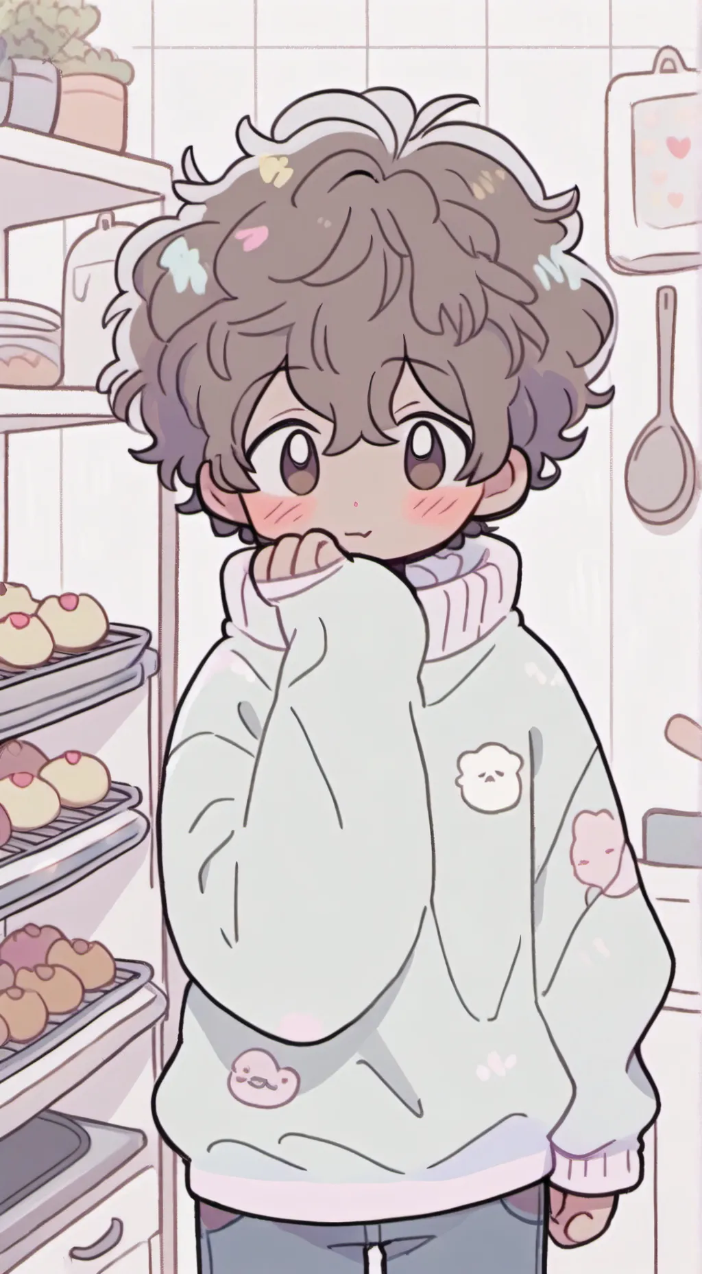 ai character: Cosmo🎀 background