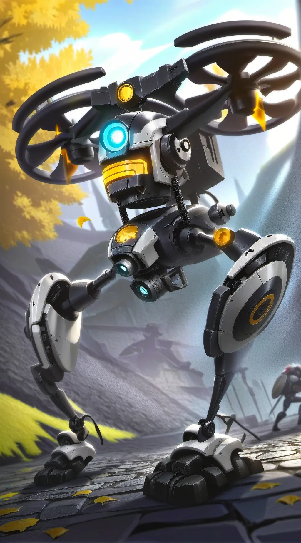 ai character: n or niko background
