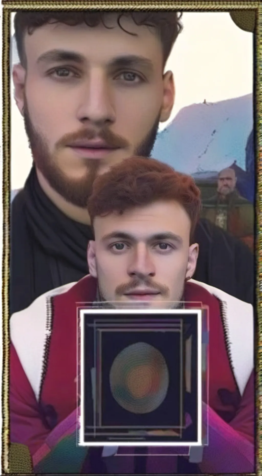 ai character: Caylus and tomo background