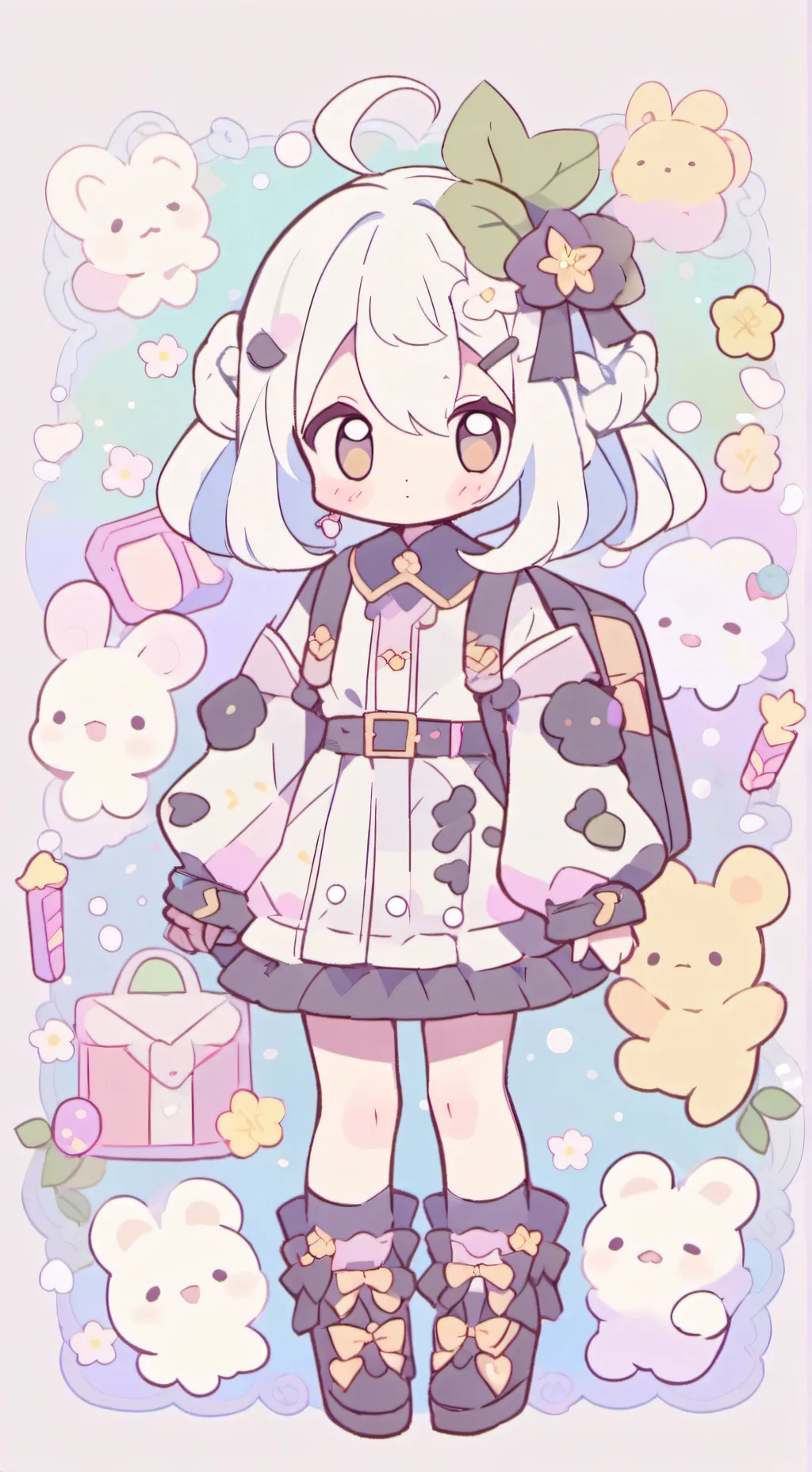 ai character: denki background