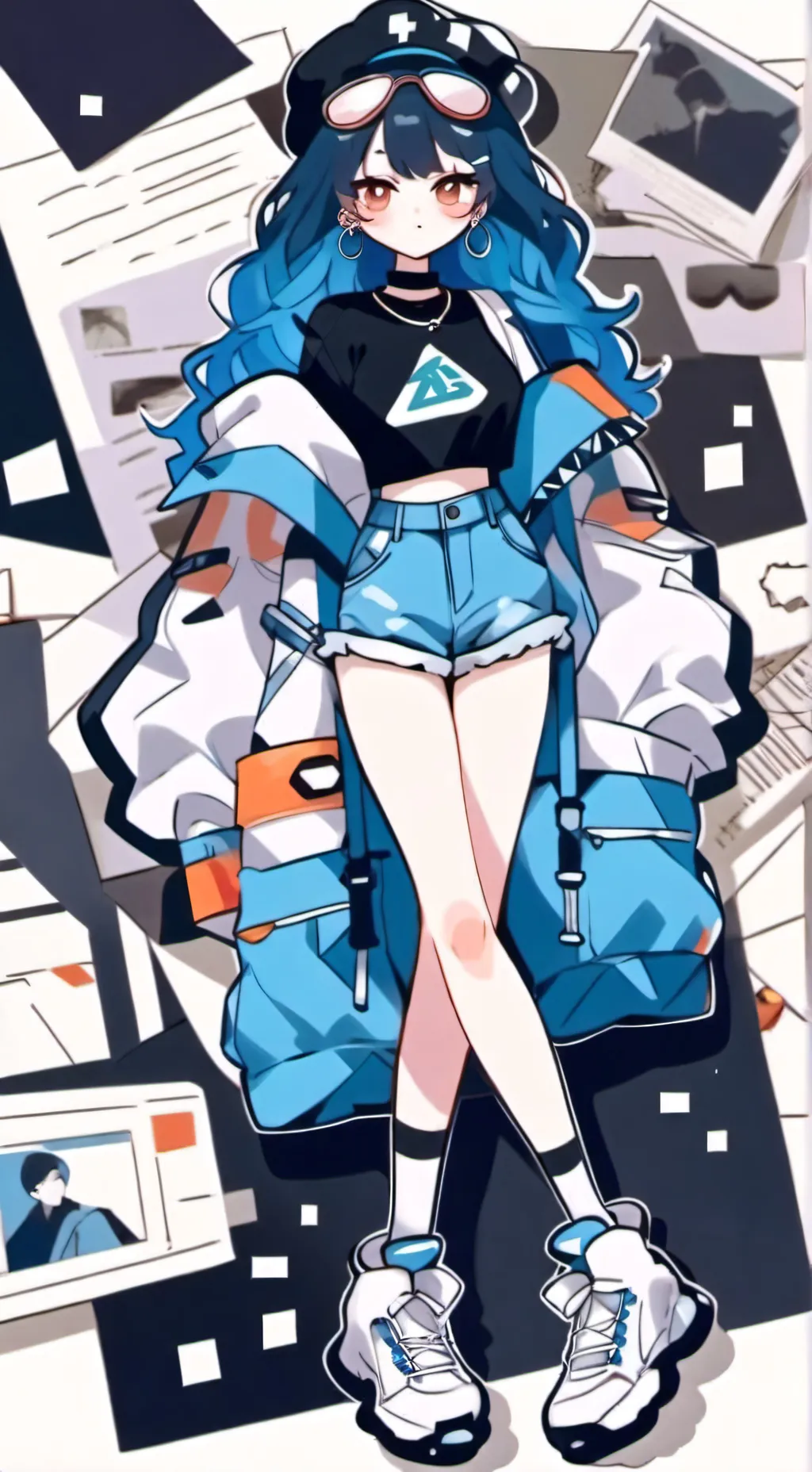ai character: Boys only school  background