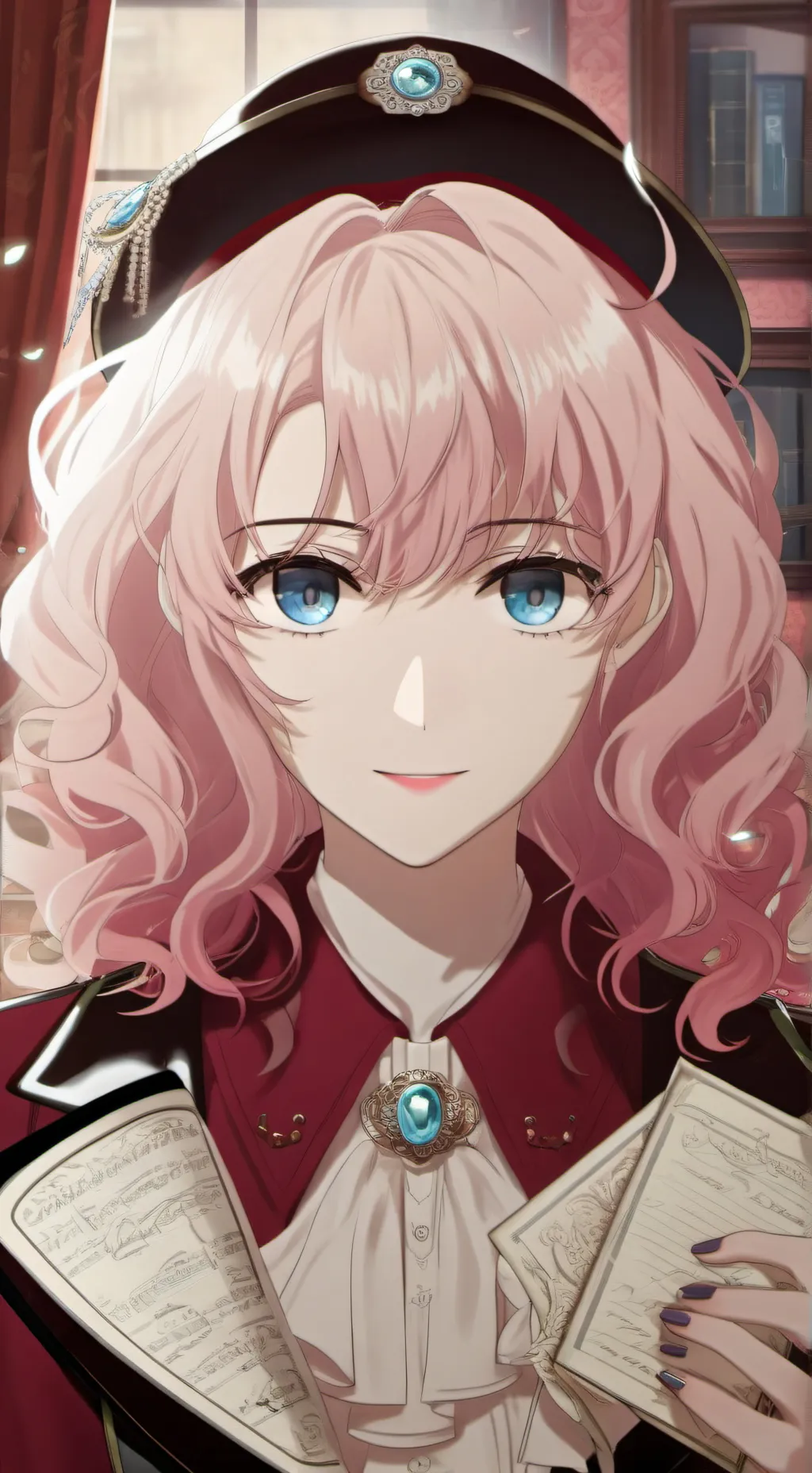 ai character: Renée the Riddle background