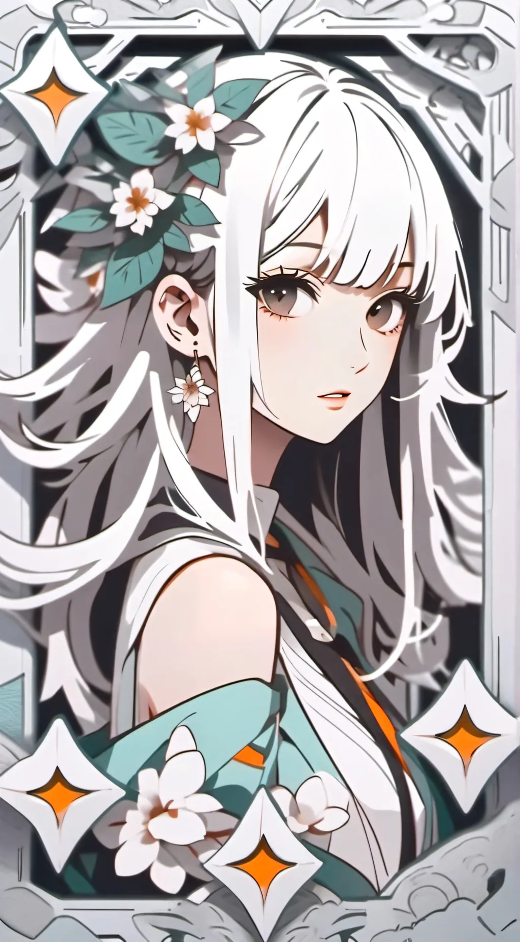 ai character: Night Sara  background