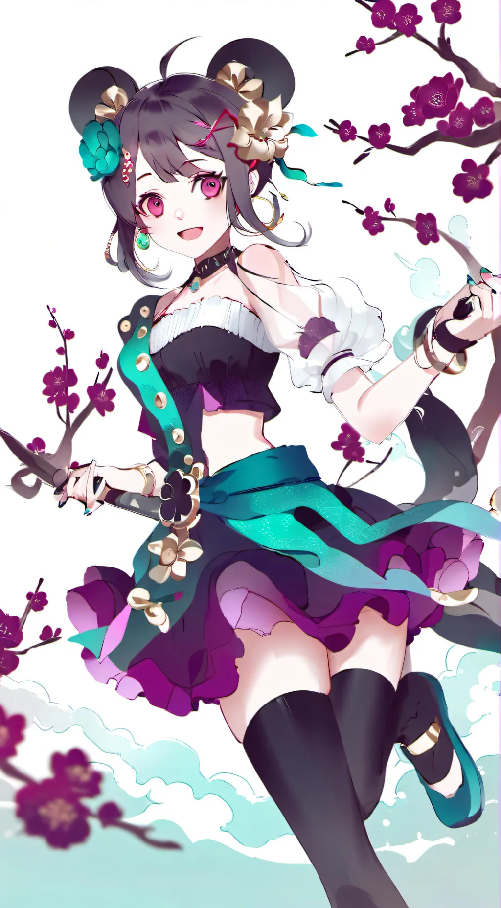 ai character: Mizuki ayana background