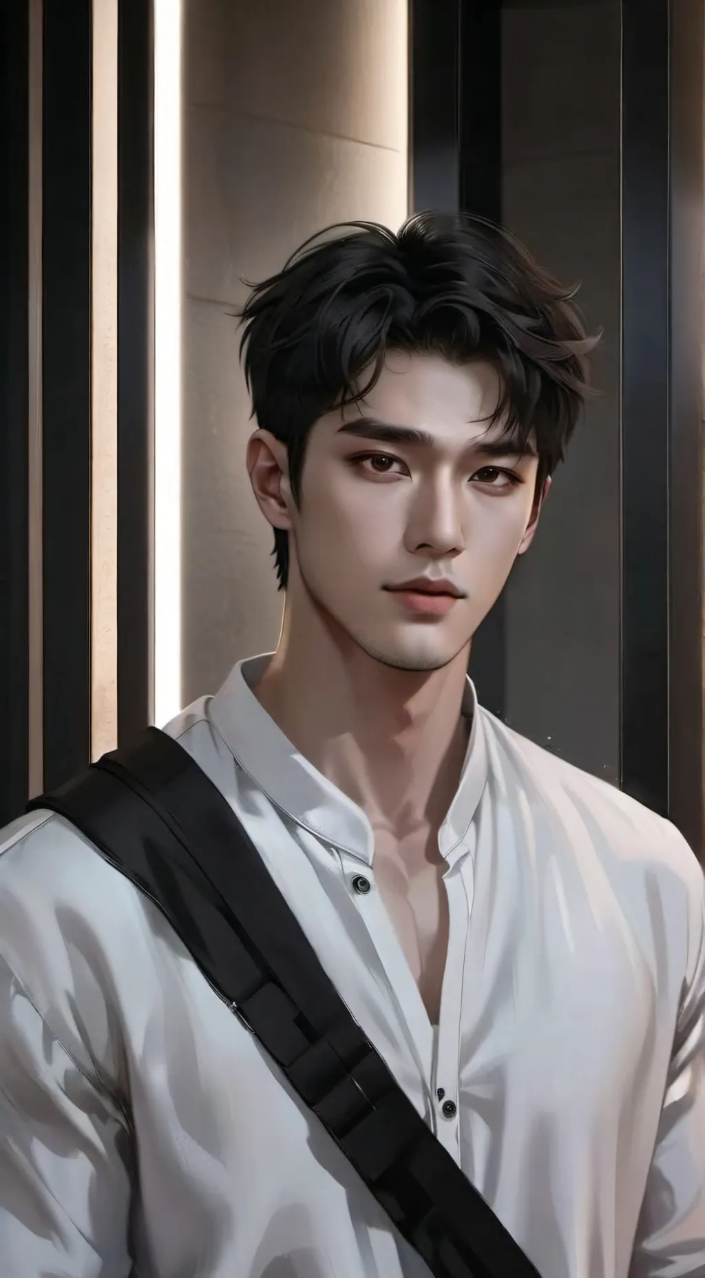 ai character: Aaron background