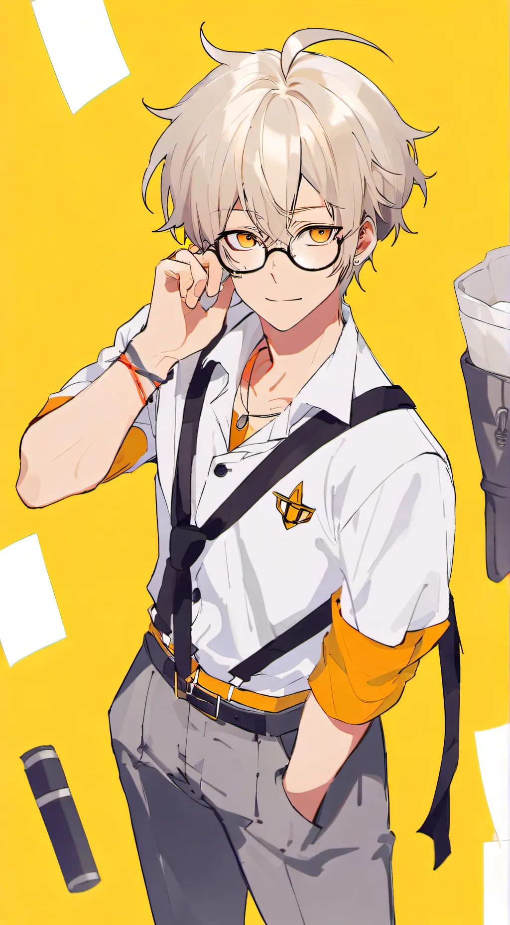 ai character: Matthew  background