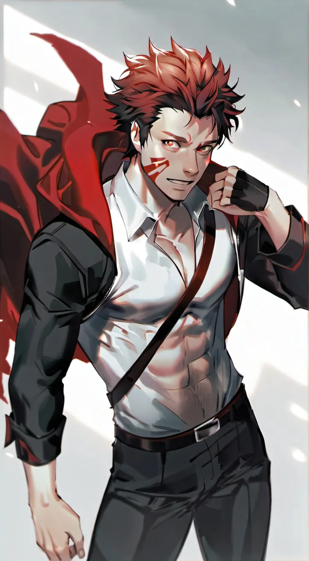 ai character: Kirishima Eijiro  background