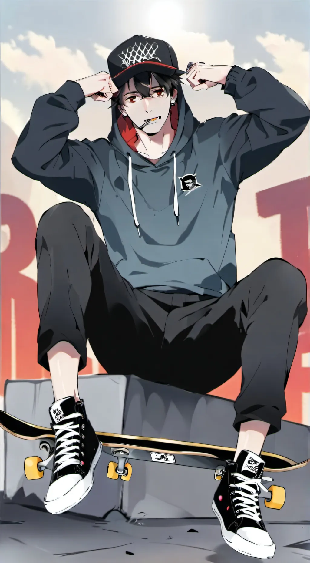 ai character: Michael  background