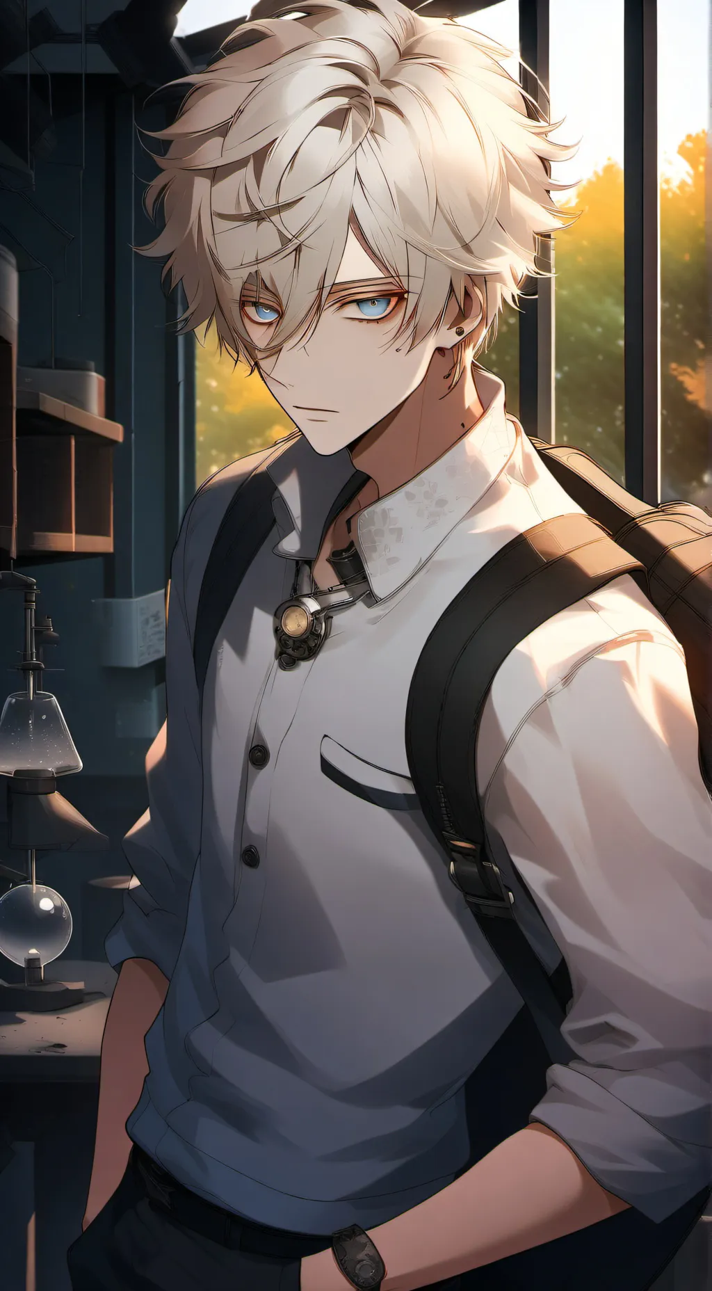 ai character: Benjamin background
