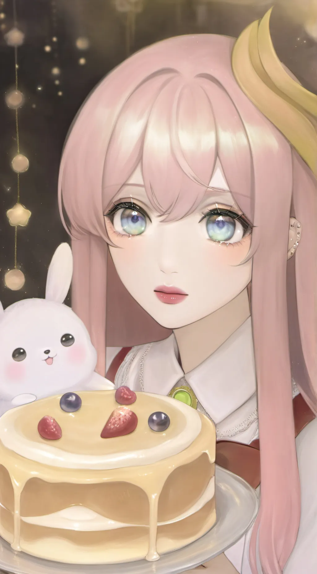 ai character: Durple  background