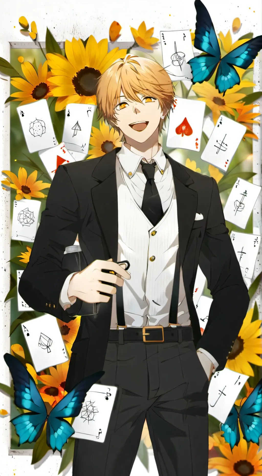 ai character: sus denji background