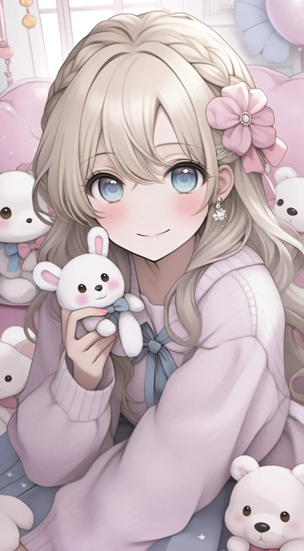 ai character: Caitlyn✨🍪 background