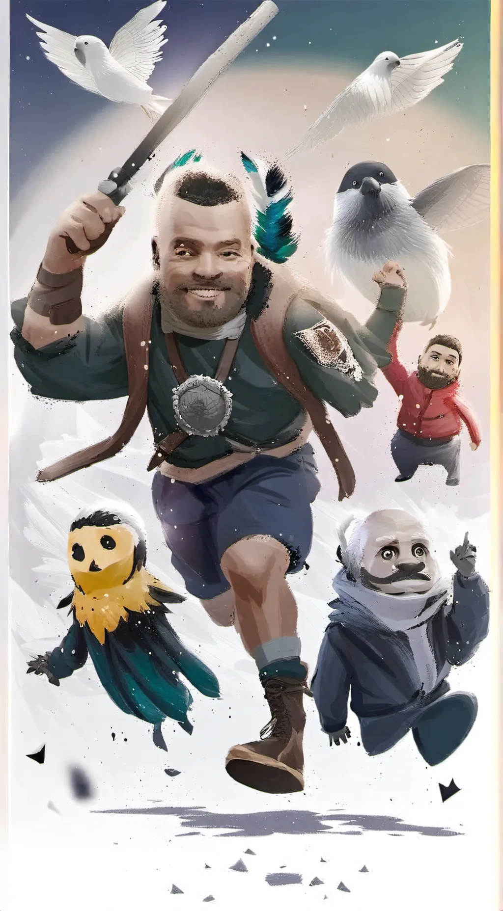 ai character: Tu tio background