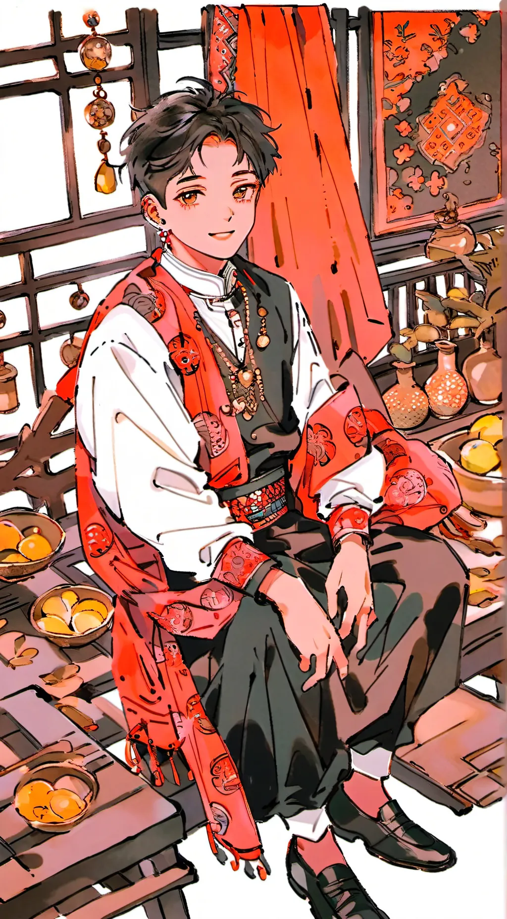 ai character: Carl Robinson  background