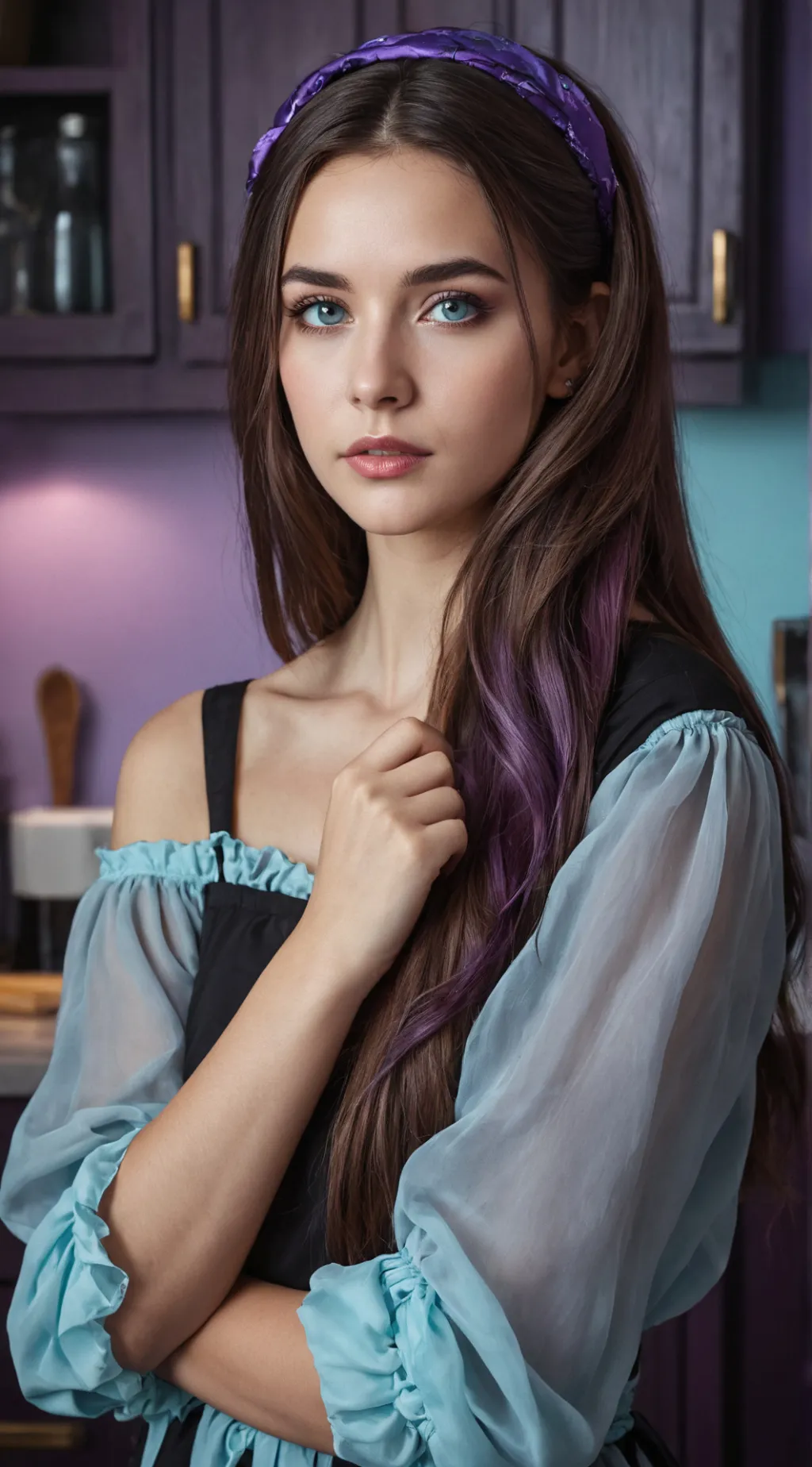 ai character: Zoë background