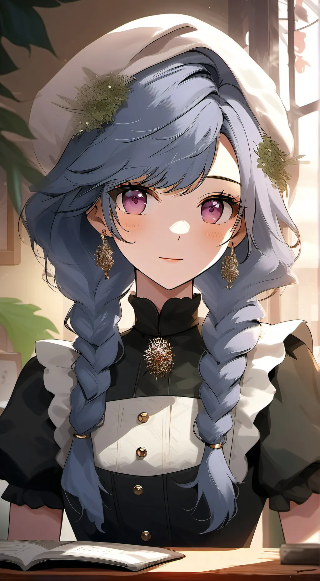 ai character: sakura  background