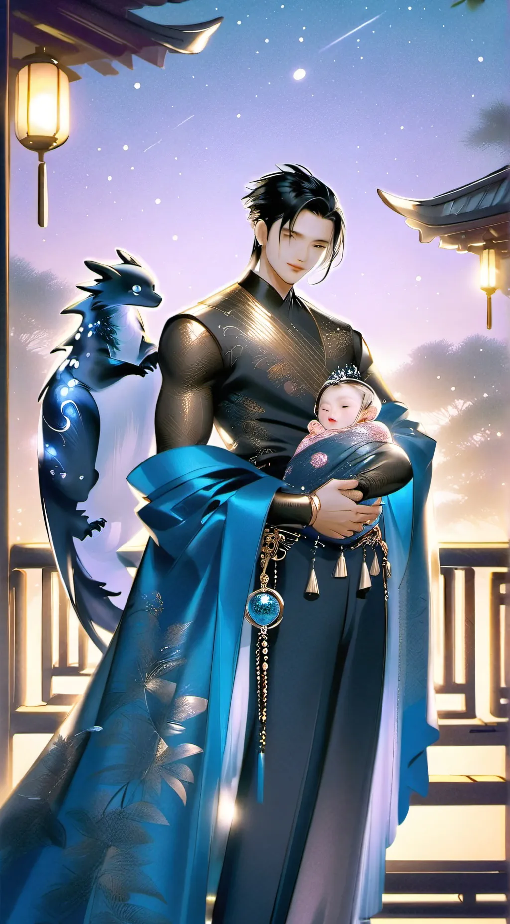 ai character: Melvin Achanzar  background