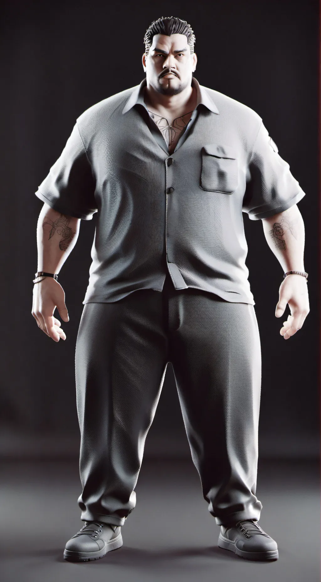 ai character: Del background