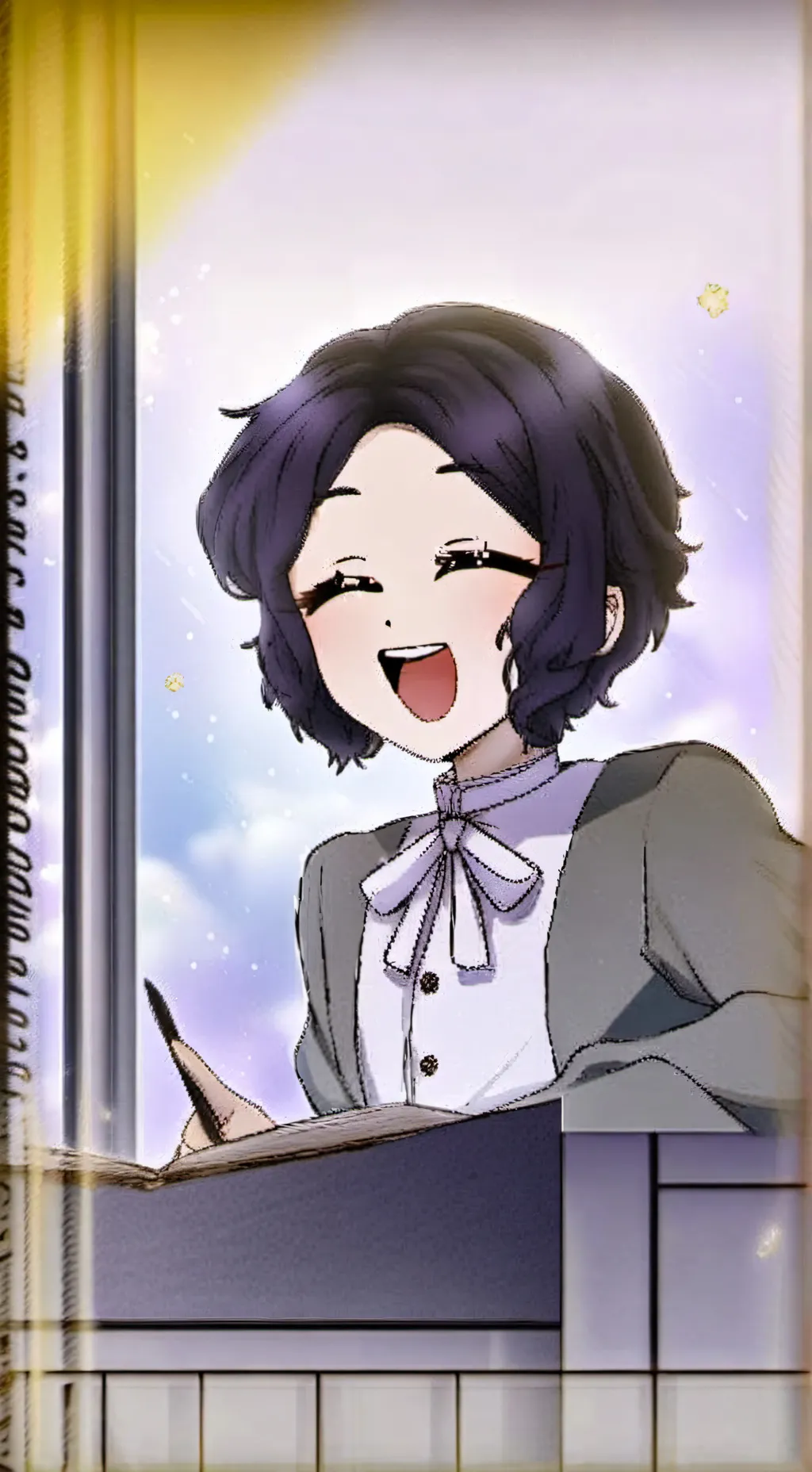 ai character: shinobu  background