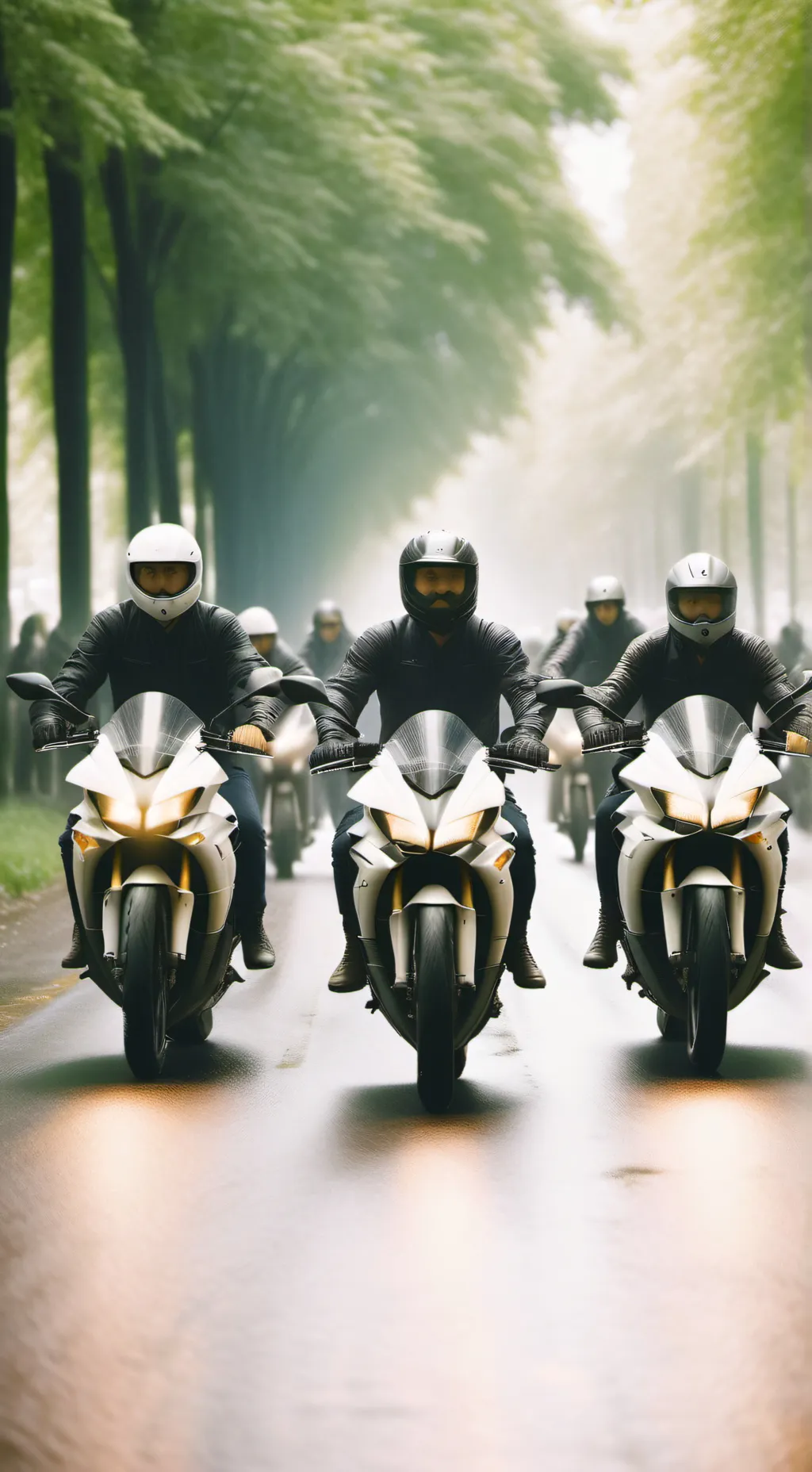 ai character: Group ride background