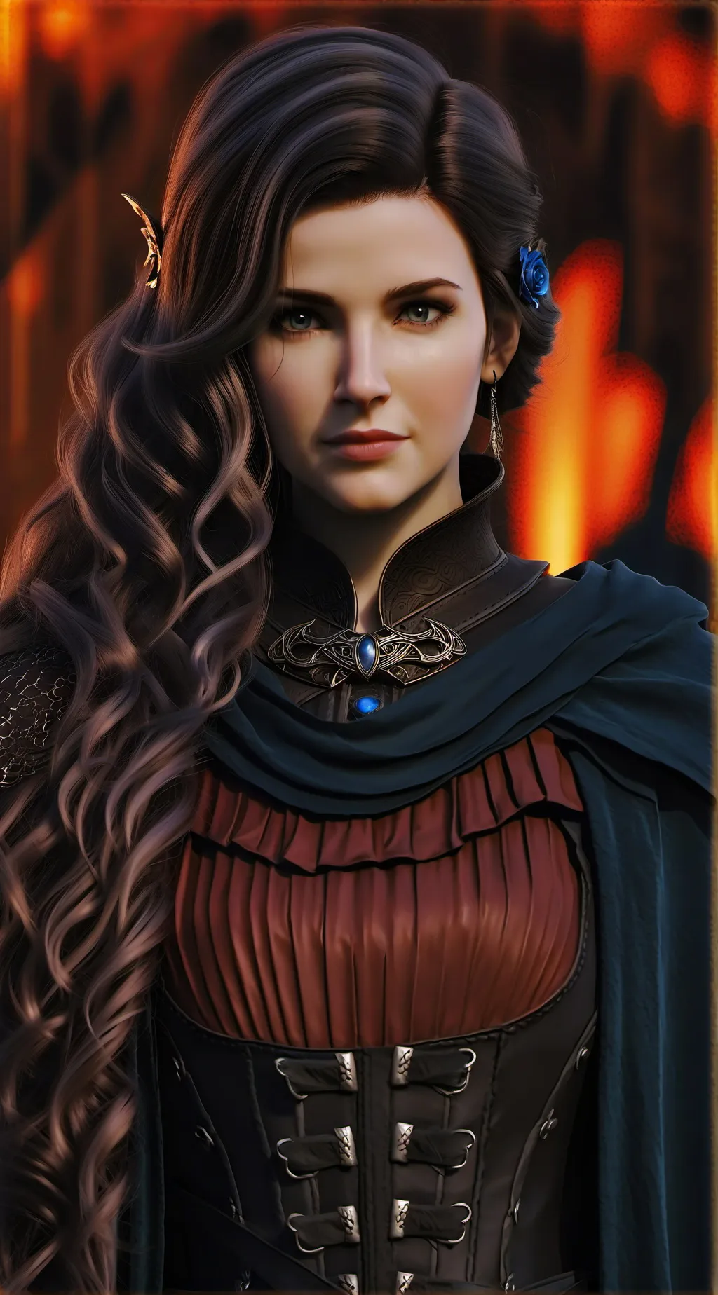 ai character: Lisa Silverwoods background