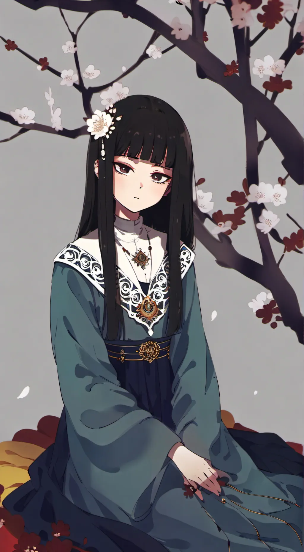 ai character: {maya} background