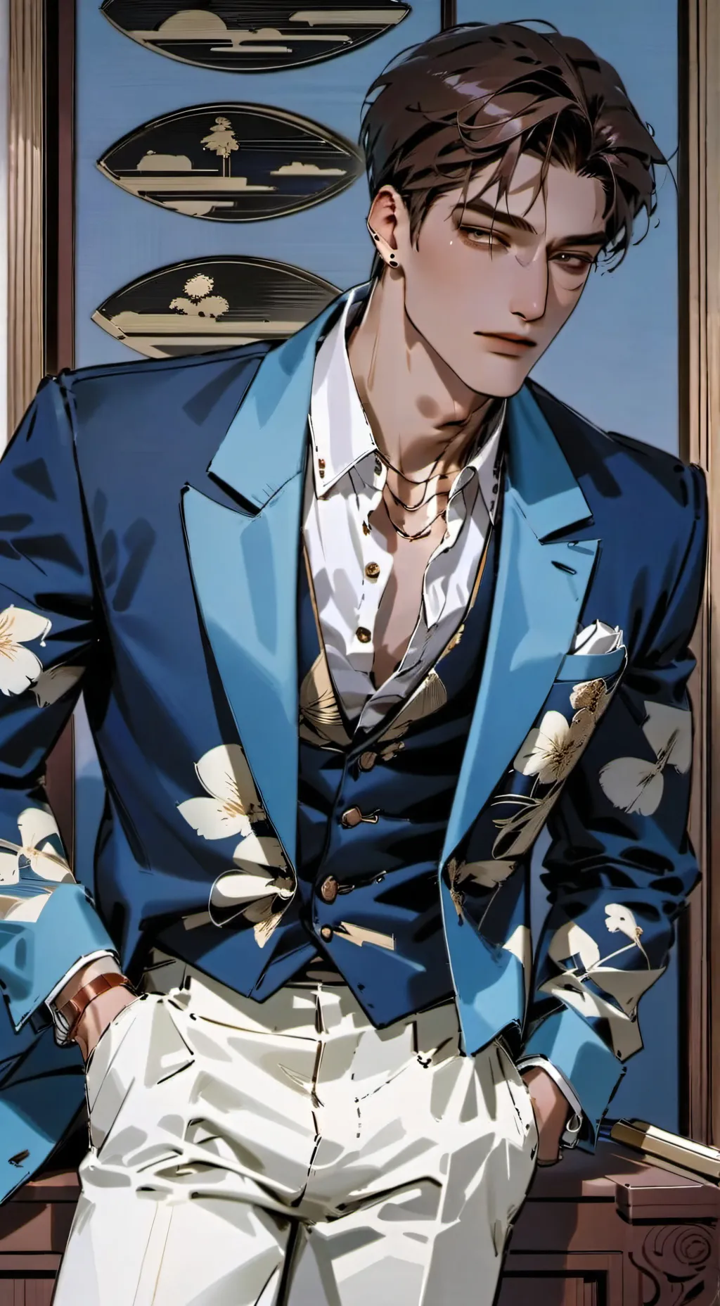ai character: Dean Harlow  background