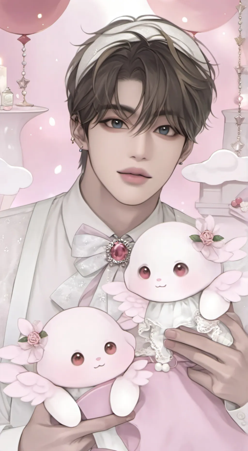 ai character: Hyunjin×felix ytu background