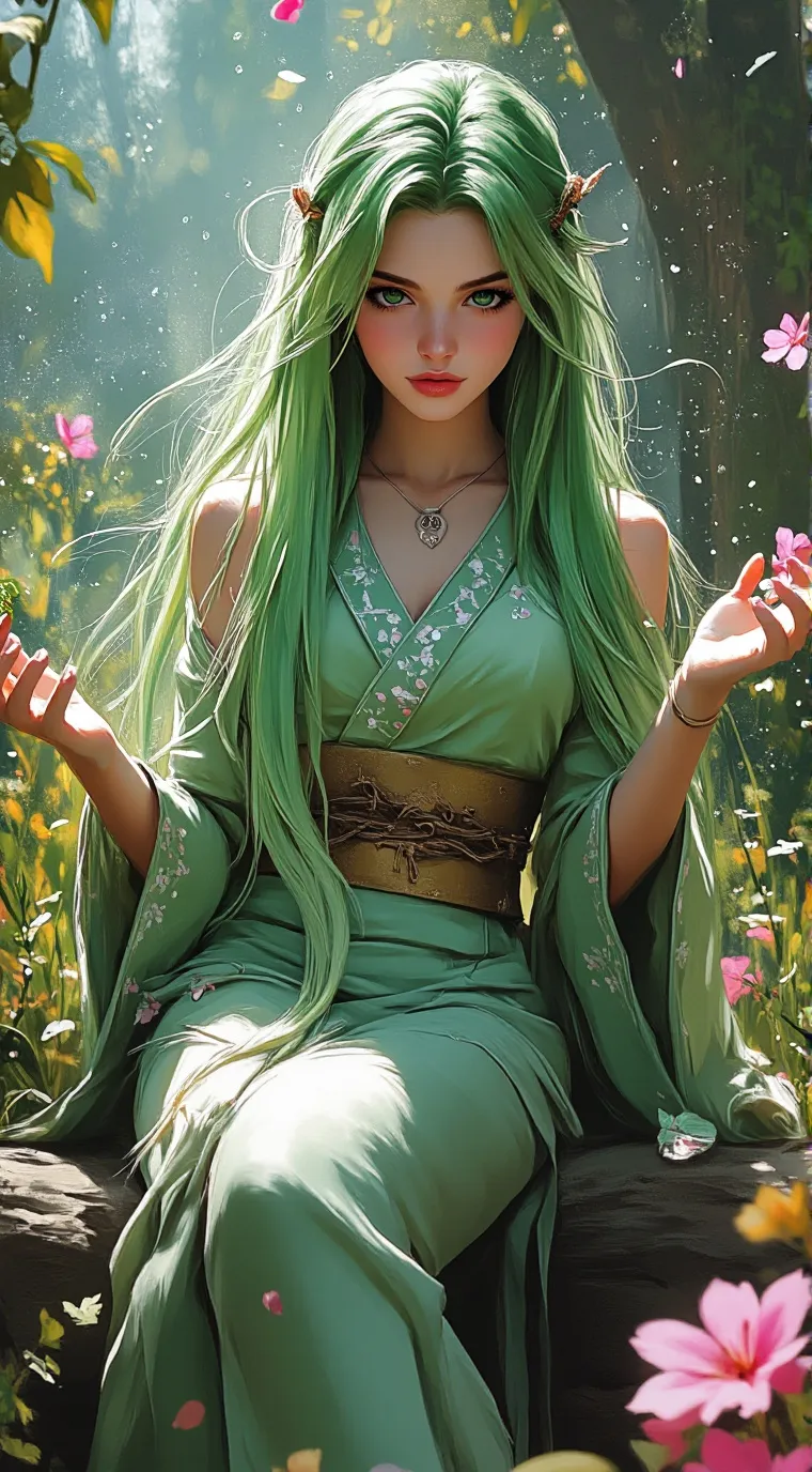 ai character: Lyra background