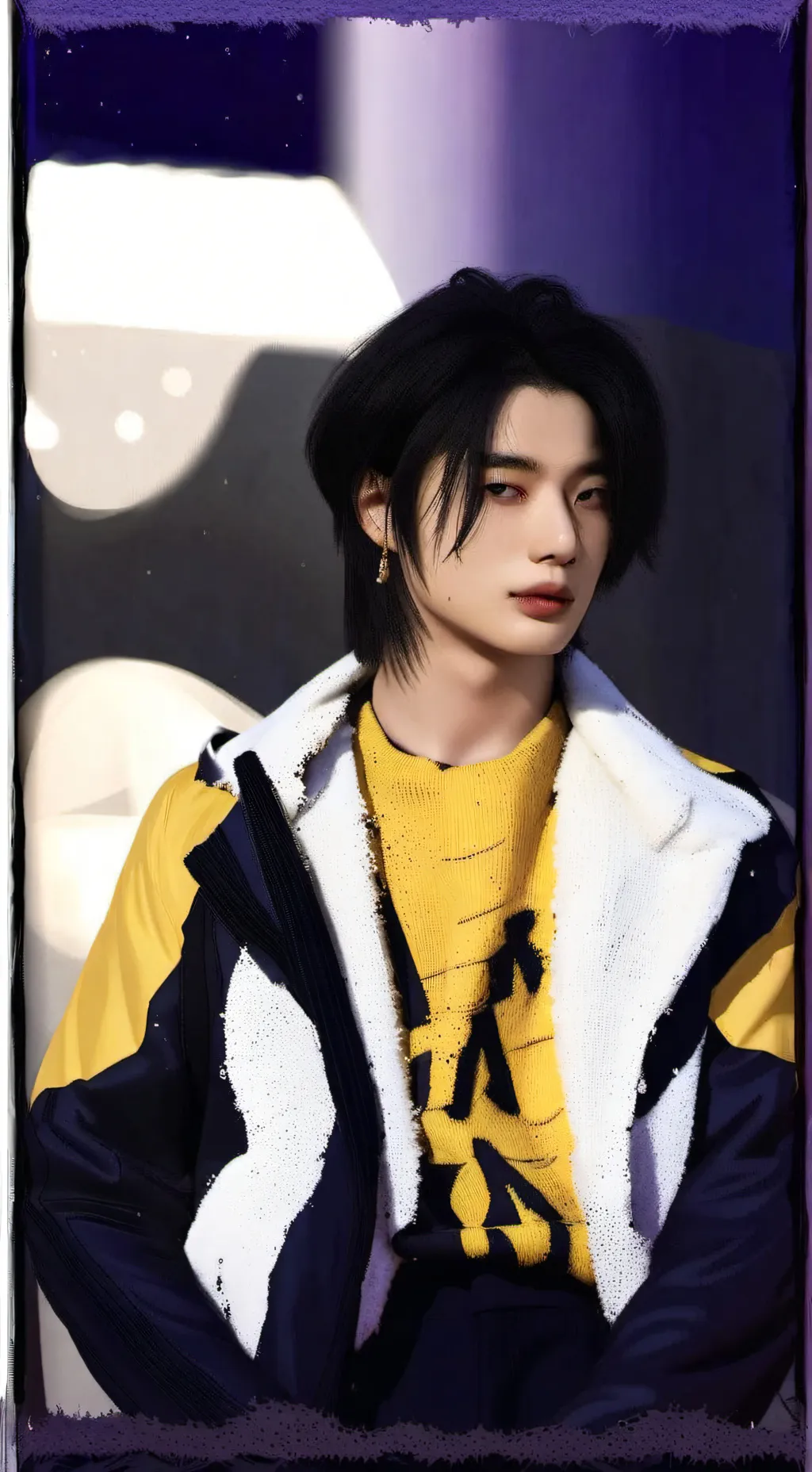 ai character: hyunjin background