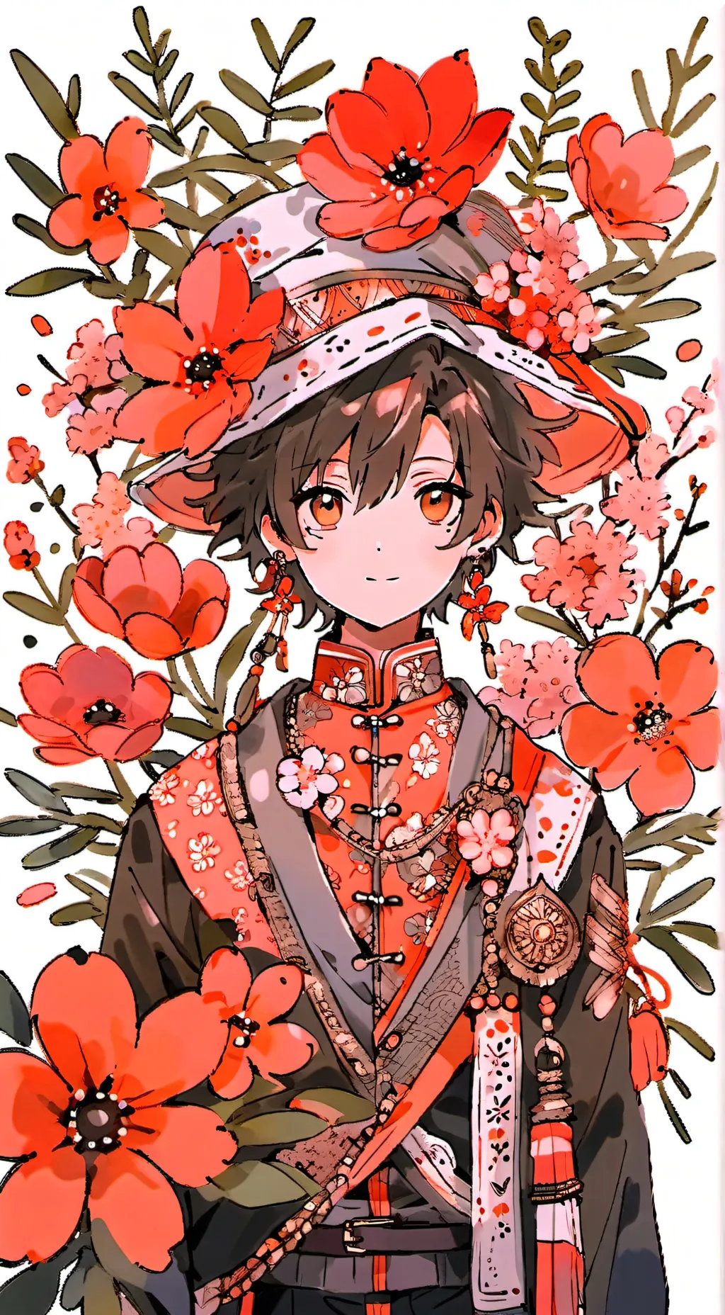 ai character: les mec MHA background