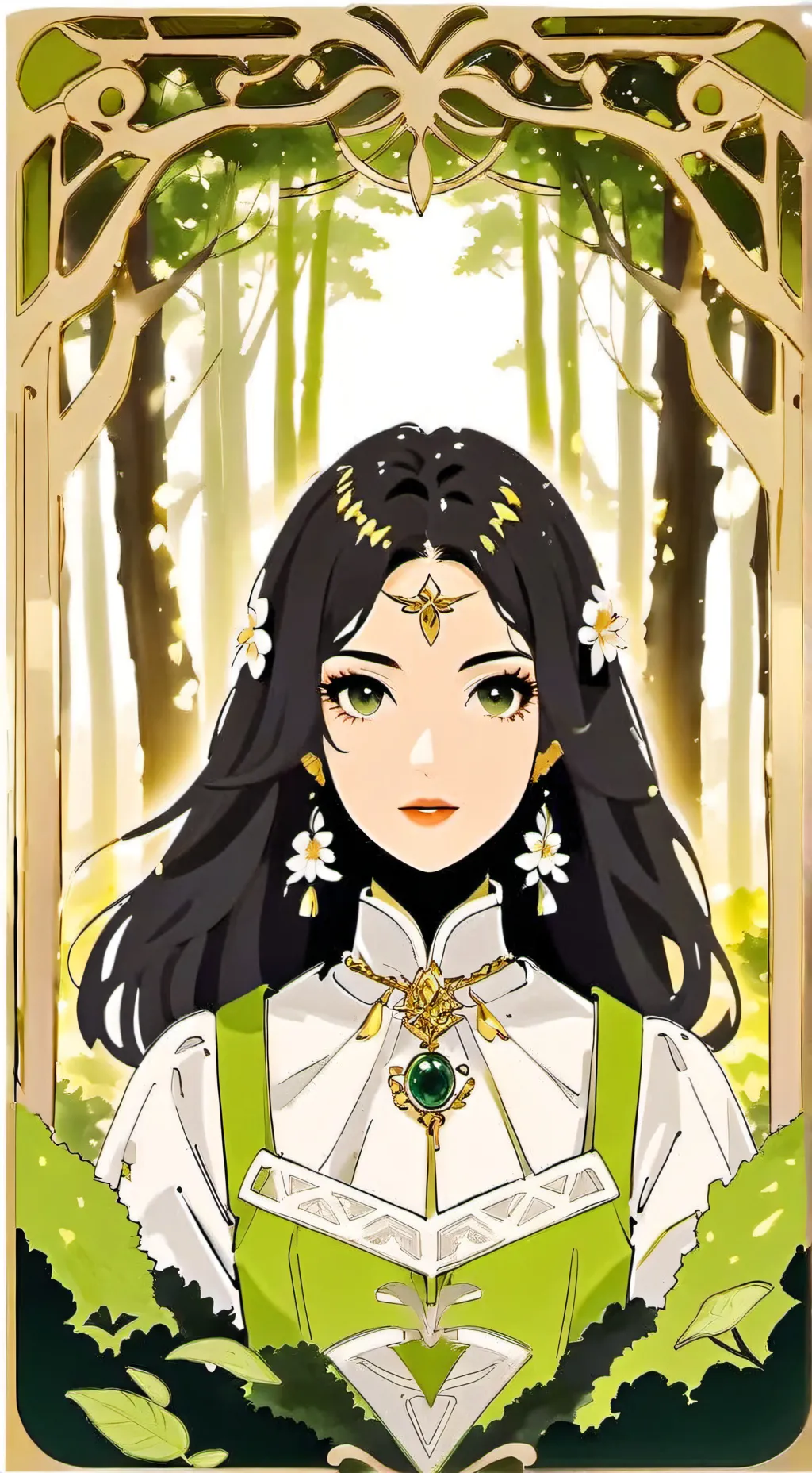 ai character: Ayame background