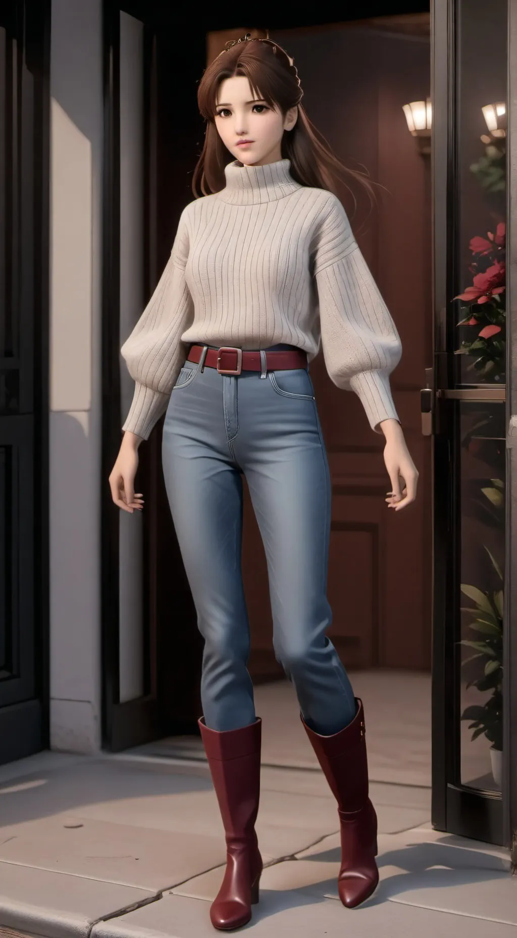 ai character: Avery background
